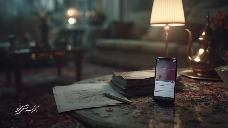 تصویر تهدید در روابط خانوادگی در ایران؛ پیامک تهدیدآمیز، مدارک شکایت و فضای خانه با تاکید بر راه‌های شکایت و جمع‌آوری ادله