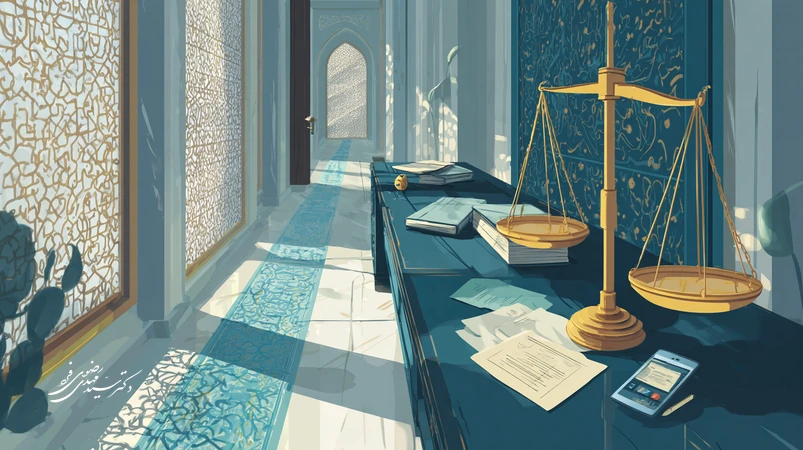 تصویر مفهومی تفاوت کلاهبرداری و خیانت در امانت در حقوق ایران با دو مسیر حقوقی، اسناد بانکی و چت‌ها برای تشخیص عملی