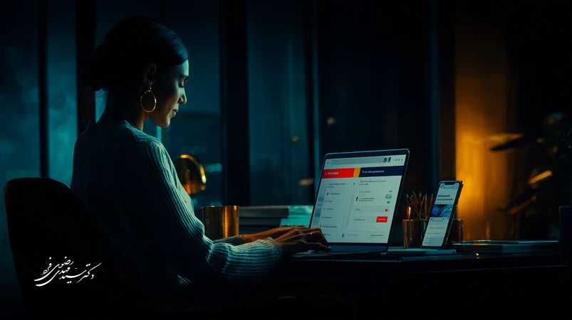 راهنمای تشخیص فیشینگ و صفحات جعلی در ایران با مقایسه درگاه امن شاپرک و صفحه تقلبی، همراه با هشدار پیامک جعلی و نکات امنیتی