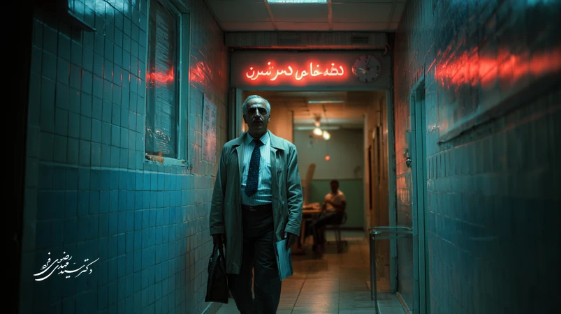 تصویر وکیل کیفری هنگام ورود به بازداشتگاه در ساعات اولیه؛ تاکید بر اولین اقدامات وکیل پس از بازداشت متهم، مدیریت ریسک و صیانت از حقوق.