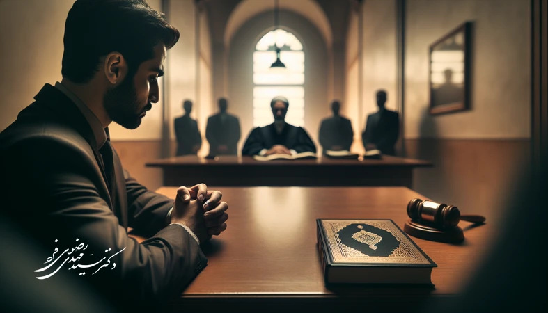 رفتار با متهم در قرآن و کرامت انسانی او در راهرو دادگاه، با تمرکز بر اسناد حقوقی و قرآن